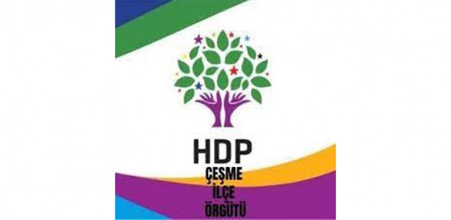 Çeşme HDP'den yeni yıl mesajı