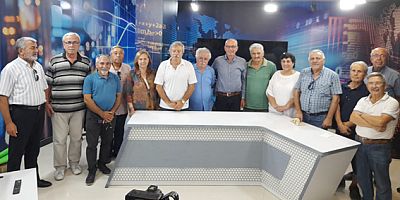 DİSK Emekli-Sen'den TELE-1'e dayanışma ziyareti